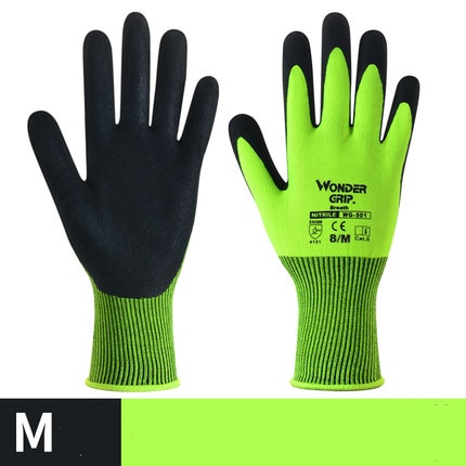Garden Gloves Gardening Nitrile Rubber Gloves Quick Easy To Dig and Plant for Digging Planting Garden Tools