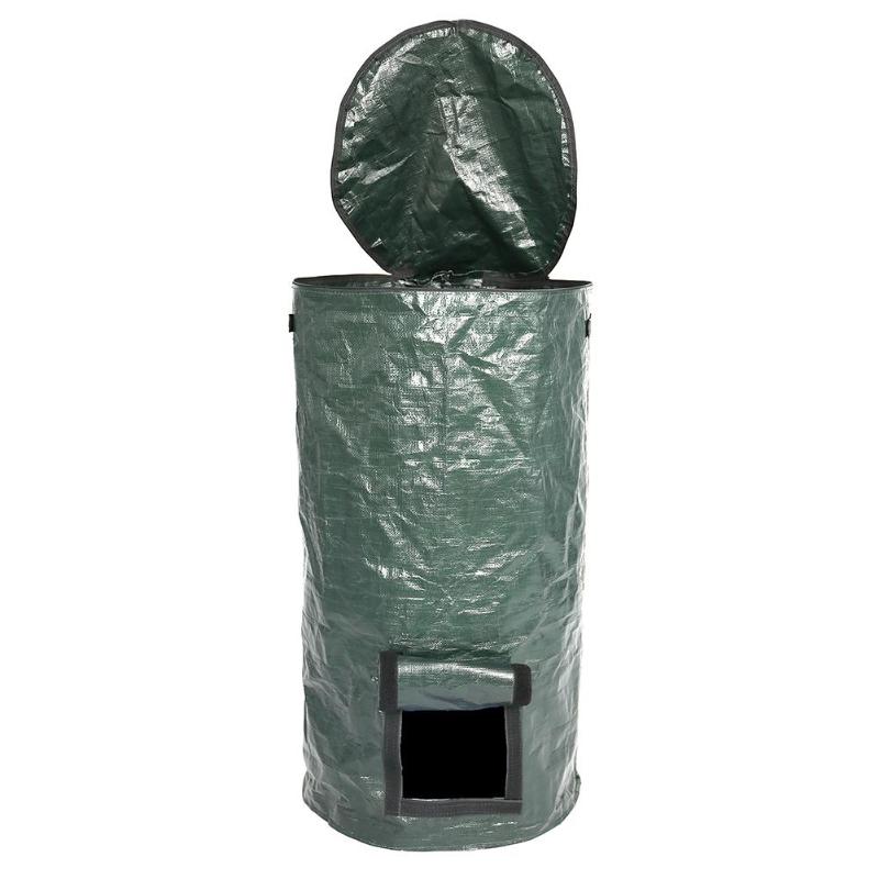 Organic Waste Kitchen Garden Yard Compost Bag Environmental PE Cloth Planter Kitchen Waste Disposal Organic Compost Bag