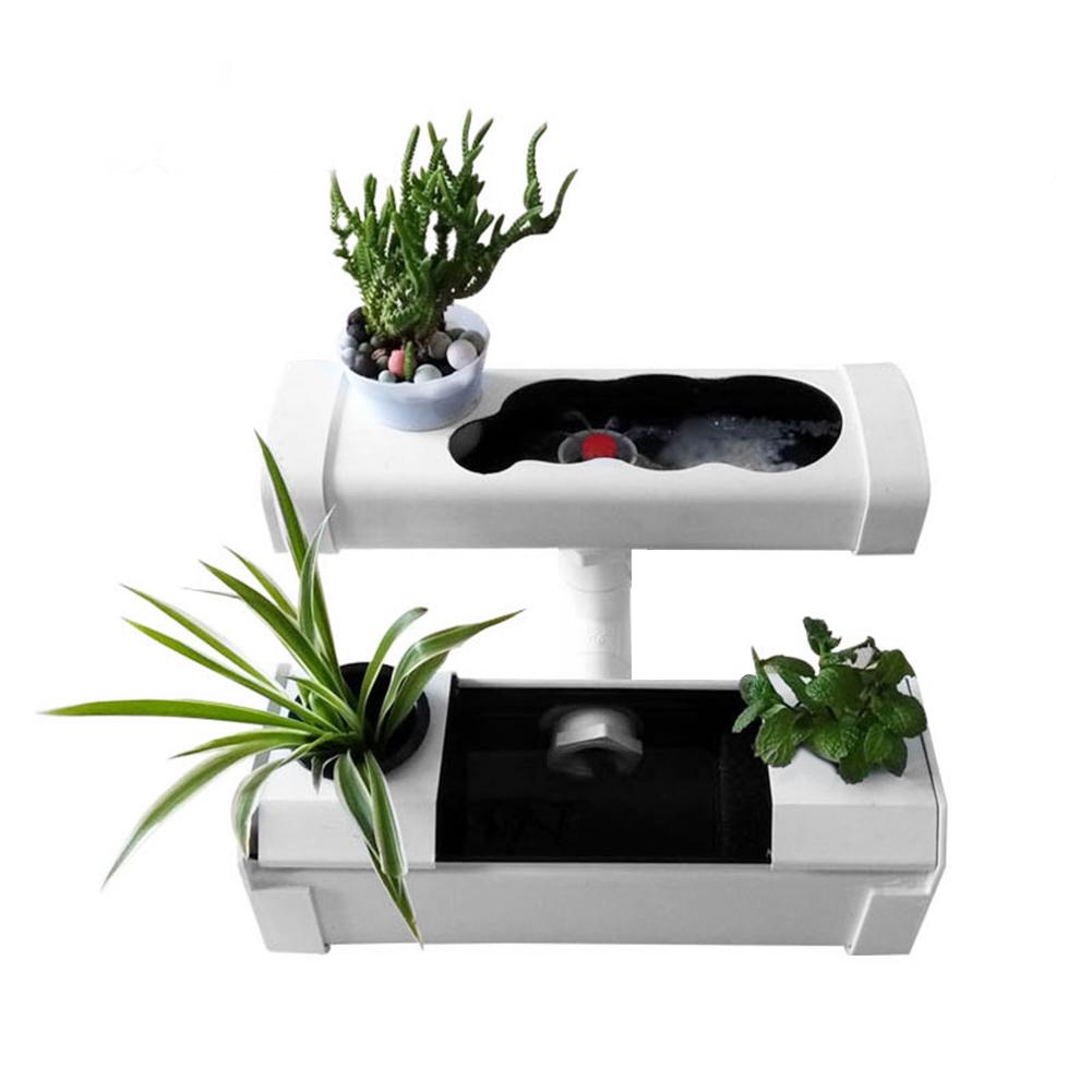 1 Set Plant Site Mini Nursery Pots DIY Hydroponic Systems Soilless Cultivation Plant Seedling Grow Kit Balcony Office Home