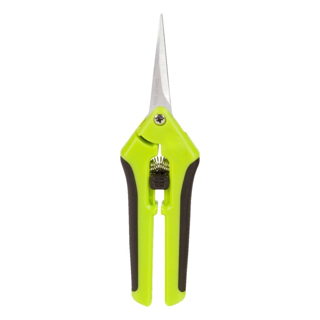 Stainless Steel Garden Pruning Shears Fruit Picking Scissors Household Potted Trim Weed Branches Small Scissors Gardening Tools