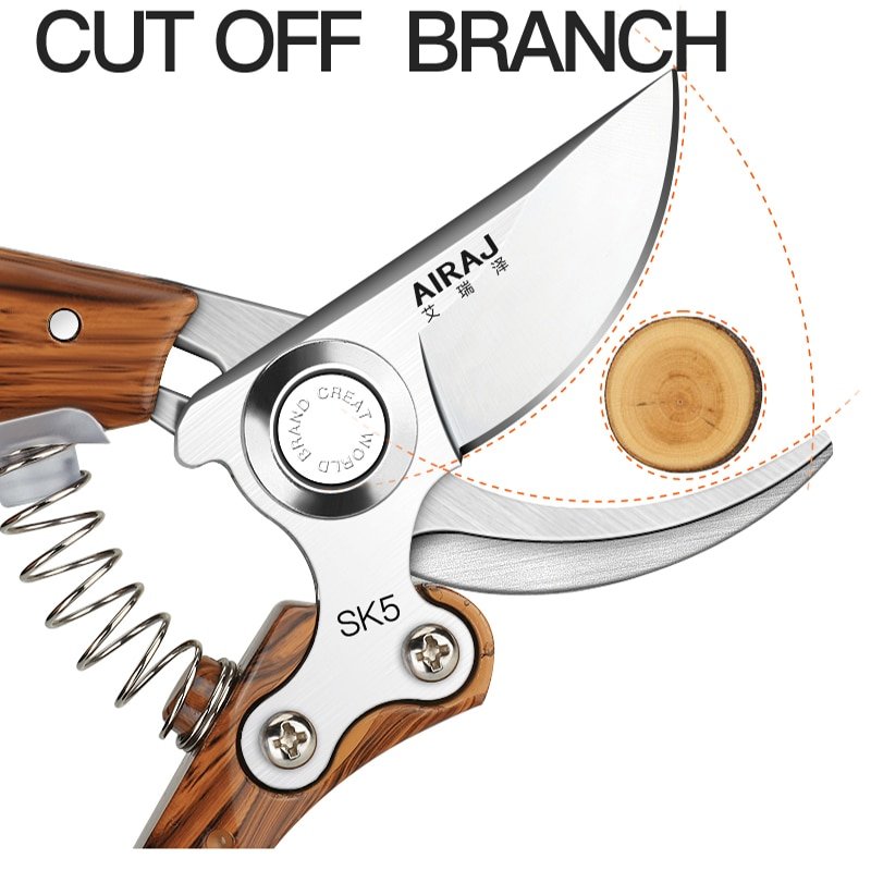 Pruning Shears, Which Used in Gardens,Fruit Trees,Flowers and other Home Garden Scissors Multi-Category Garden Hand Tools