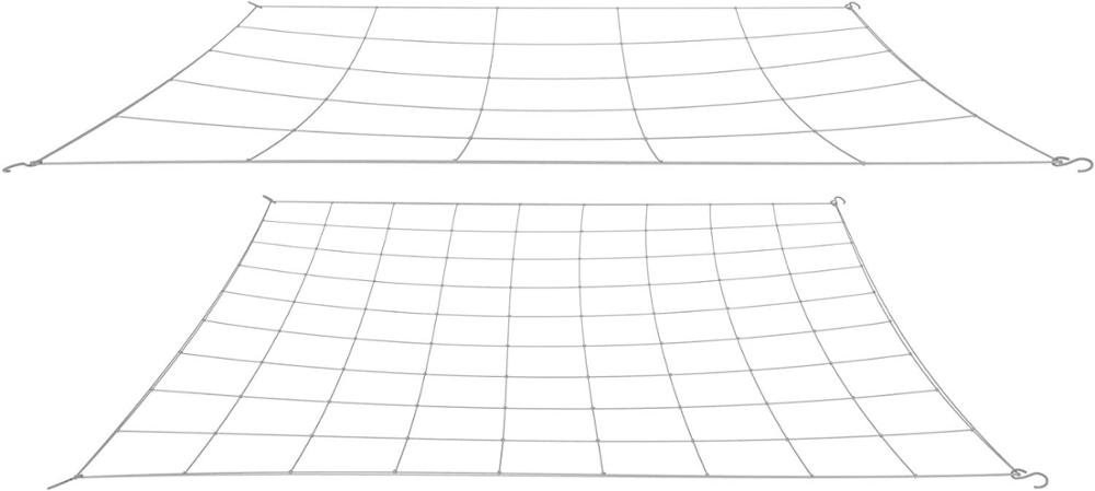 Heavy-Duty Elastic Trellis Netting with Hooks for Grow Tents