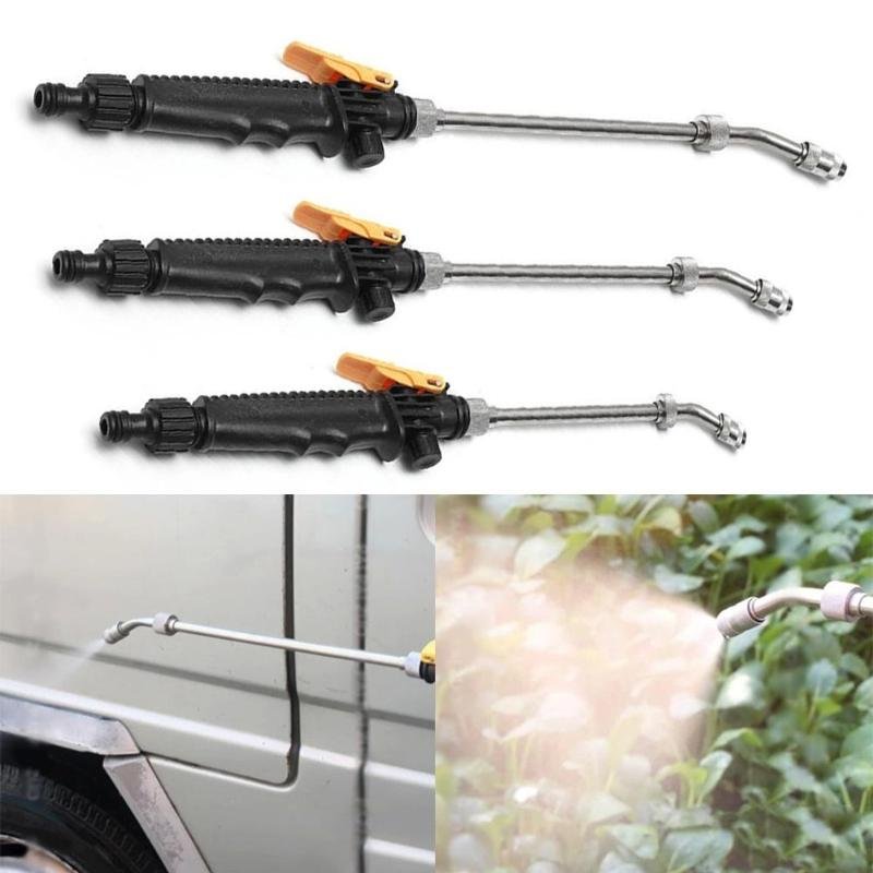 High Pressure Water Gun Washer Garden Hose Nozzle Spray Sprinkler Tools For Car Window  Washing/ Watering Flowers